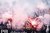 »Ellers forsvinder min faste kontooverførsel bare, hvis klubben vil bekæmpe pyro mere end allerede i dag,« skrev Oscar Boyter i facebook-gruppen ’KSDH - Gruppen for AGF Fans’ 19. oktober. Arkivfoto: Jens Dresling/Politiken