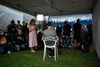Der var stor interesse om Chris Froome, da han mødte pressen, inden starten på Tour de France går på lørdag. Foto: AP