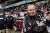 Panderynkerne var glattet en anelse ud, da Glen Riddersholm og AGF spillede den første kamp efter 0-7 mod Brøndby. Også selv om AGF tabte mod AaB med 1-2, for indsatsen var til point. Arkivfoto: Claus Bonnerup/Polfoto