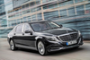 Med en længde på 5,45 meter er Mercedes S-klasse Maybach en af de helt tunge drenge i klassen. Fotos: Mercedes