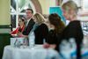 JP Aarhus havde torsdag inviteret til årets første valgdebat på Samsøgades Skole. Emnet var folkeskolens fremtid. Foto: Mikkel Berg Pedersen