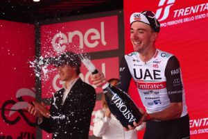 Brandon McNulty spurtede fra irske Ben Healy og italienske Marco Frigo og vandt 15. etape af Giro d'Italia.
