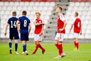 Danmarks U21-landshold styrede kampen, men fik kun 1-1 hjemme mod Skotland i EM-kvalifikationen.