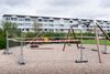Efter hændelsen, som skete i et boligområde på Baltorpvej, besluttede boligselskabet Baldersbo at afspærre alle sine gyngestativer. Foto: Claus Bech/Ritzau Scanpix
