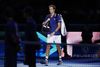 Daniil Medvedev fik en god start på sit titelforsvar ved ATP Finals med en sejr over Hubert Hurkacz. Foto: Guglielmo Mangiapane/Reuters