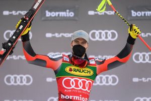 Den norske skiløber Aleksander Aamodt Kilde vandt onsdagens super-G-løb i italienske Bormio.