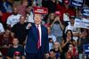 USA's tidligere præsident Donald Trump under vælgermøde i Pennsylvania i weekenden. Foto: Ed Jones, AFP.