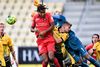 FC Midtjylland dummede sig gevaldigt, da klubben smed en ellers sikker sejr, da holdet måtte se en 2-0-føring over AC Horsens blive til 2-2. Foto: Ernst van Norde/Ritzau Scanpix.