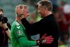 Danmark slog lørdag aften Tjekkiet 2-1 og er nu i EM-semifinalen. Foto: Tolga Bozoglu/Reuters