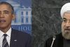 USA's præsident Barack Obama og Irans præsident Hassan Rouhani.