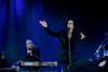 Nick Cave var en urolig sjæl på scenen. Omkring sig havde han The Bad Seeds.