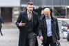 Nicklas Bendtner og hans advokat Anders Nemeth. Foto: Martin Sylvest/Ritzau Scanpix