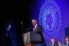Præsident Barack Obama under talen til for American Legion, en organisation for krigsveteraner og pensionerede soldater, ved et arrangement i Charlotte, North Carolina.