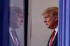 Trump, der i november stiller op til genvalg, er ivrig efter at få virksomhederne genåbnet og få økonomien i gang igen. Foto: REUTERS/Jonathan Ernst