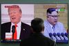 Trump understreger, at "sanktioner og pres desværre" må fastholdes på Nordkorea indtil videre. Foto: Lee Jin-man/AP