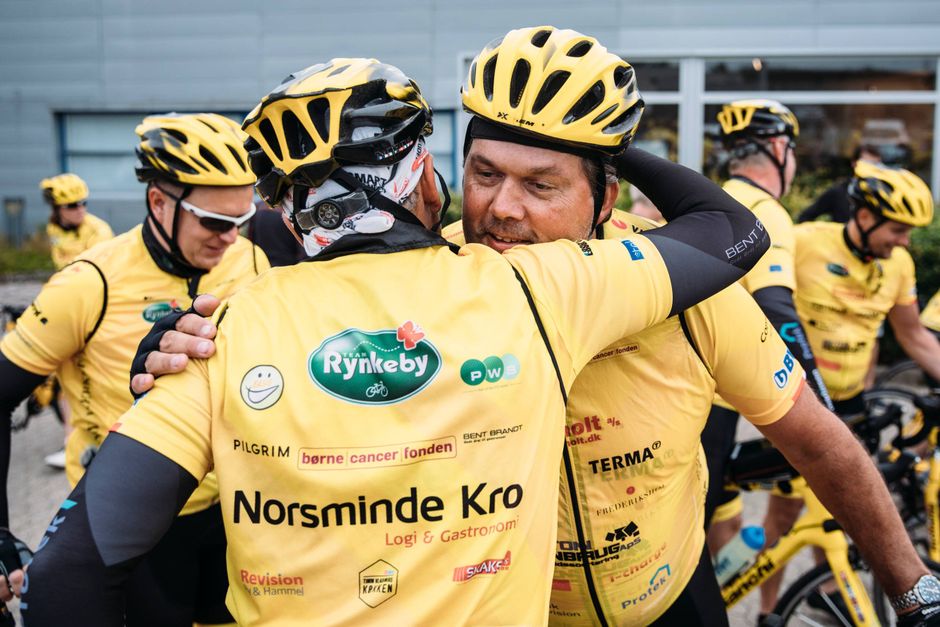 Et års forberedelser kulminerede med 45 cykler på en industrivej i Viby