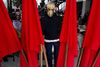 Socialdemokraternes formand, Helle Thorning-Schmidt, til 1. maj i Bryggeriets Hus på Frederiksberg. Erhvervslivets støtte til partiet kan virke som en rød klud på dele af baglandet. Arkivfoto: Niels Hougaard