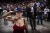 Trump trækker flest tilhængere til sine møder, hvor tilhængerne taktfast råber, at Hillary skal smides i fængsel, og at USA skal bygge en mur til Mexico. Her et Trump-rally i Prescott. Foto: Casper Dalhoff