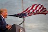 FILE PHOTO: U.S. President Donald Trump speaks during a campaign rally at Cecil Airport in Jacksonville, Florida, September 24, 2020. REUTERS/Tom Brenner/File Photo