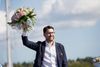Jimmie Åkesson, leder af Sverigedemokraterne, som har vind i sejlene. Arkivfoto: Andreas Hillergren/ IBL Bildbyrå