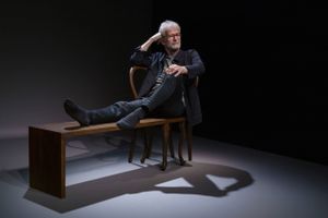 Hans Rønne er både skuespiller og tekstforfatter i monologen ”Det begynder at blive koldt om fødderne”. Foto: Foto 8600