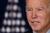 USA's præsident Joe Biden taler under en pressekonference om tornaoangrebet, der lørdag ramte USA fra sin hjemby Wilmington i Delaware. Foto: Kevin Lamarque.
