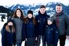 Kronprinseparret med børn før skoleopholdet i Schweiz. Foto: Ida Guldbæk Arentsen/Ritzau Scanpix