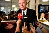Kravet kommer i kølvandet på, at partierne Stram Kurs og Klaus Riskær Pedersen (billedet) har benyttet sig af et hul i loven, der har gjort det muligt hurtigere at kunne registrere underskrifter til partierne. Foto: Philip Davali/Ritzau Scanpix