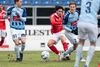 Wahid Faghir blev matchvinder for Vejle i søndagens opgør i Haderslev imod Sønderjyske. Foto: Claus Fisker/Ritzau Scanpix
