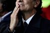 Cesare Prandelli: Jeg er godt tilfreds med vores første halvleg, selv om Danmark fik udlignet til 1-1 kort før pausen.