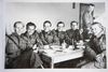 ”Nybodergruppen” fotograferet omkring en uge efter Danmarks befrielse den 5. maj 1945. Gunnar Krogsbøll er nummer to fra venstre. Foto: Privat