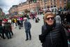 Vibeke Manniche ses her til en demonstration mod coronarestriktioner i 2020. Foto: Anthon Unger