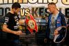 Carl Froch og Mikkel Kessler ved pressemødet i går forud for boksebraget i O2 Arena på lørdag. Hele to VM-titler er på spil.