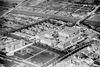 Odense Amts og Bys Sygehus, Sdr. Boulevard 29 set fra luften i 1938. Foto: Fyens Stiftstidendes pressefotosamling, Odense Stadsarkiv.