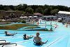 I Sommerland Sjælland er det muligt at rutsje om kap med søskende eller sine forældre. Foto: PR
