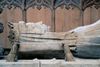 Den magtfulde dronning Margrethe den 1. (1353-1412) blev efter eget ønske begravet i Sorø Klosterkirke, men Roskildes biskop Peder Jensen Lodehat hentede dronningens lig til Roskilde Domkirke, hvor hun stadig ligger. Foto: Peter Søllner/Visitdenmark