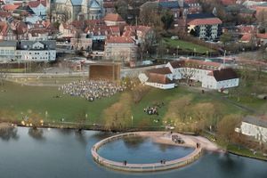 Flydesauna, nye rekreative områder og café med terrasse er blandt planerne for Viborg Søerne.