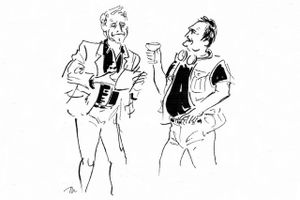 Med komedien ”Eksmænd” er Niels Ellegaard og Henrik Lykkegaard tilbage som komisk makkerpar med karikerede karakterer og psykologisk dybde.