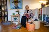 Hanne Rimmen har udgivet bogen "Hønsestrik". Foto: Stine Bidstrup