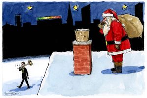 Uge efter uge sætter Jyllands-Postens tegner, Rasmus Sand Høyer, farve på livet i Aarhus. JP Aarhus har samlet en bunke tegninger fra hans hånd.