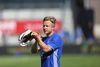Jeppe Kjær efter kampen mod OB i søndags, hvor han scorede to mål, men brændte det straffespark, der kunne have gjort ham til matchvinder for Lyngby. Foto: Lars Just/Polfoto