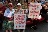 Demonstranterne i Sydney havde klare beskeder til Australiens premierminister, Scott Morrison. Klimaprotesterne blev leveret af australiere i alle aldre. Foto: Mohammad Farooq/AFP
