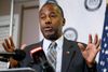 Den 64-årige hjernekirurg og populære republikanske præsidentkandidat Ben Carson føler sig forfulgt af pressen. Foto: David Zalubowski/AP