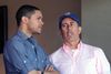 Trevor Noah sammen med kollegaen Jerry Seinfeld.