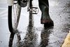 Flere steder blev der målt kraftig regn i løbet af søndagen. Foto: Jens Dresling