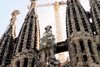 Den udendørs udsmykning af La Sagrada Familia er utrolig detaljerig og en af grundene til, at kirken endnu ikke er bygget færdig.