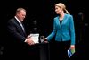 Lars Løkke Rasmussen og Helle Thorning-Schmidt.