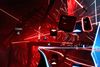 Screenshot fra Beat Saber.