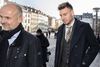 Nicklas Bendtner ved Københavns Byret i forbindelse med voldssagen mod en taxichauffør. Foto: Martin Sylvest/Ritzau Scanpix