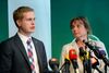 Gustav Fridolon og Isabella Lövin bliver sandsynligvis valgt som talspersoner for Miljøpartiet fredag efetrmiddag.